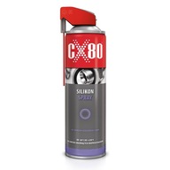 CX80 DUO SPRAY Silikón na gumové a plastové tesnenia vane 500ml