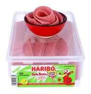 HARIBO Strawberry Fruit Strips Jelly Strips 150 ks DE