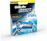 Náplne pre turbo holiace strojčeky Gillette Mach3, 2 ks.