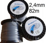 vlasec s WIRE pre krovinorezy 2,4 mm, vyžínače STRONG cievka vlasec 82 m