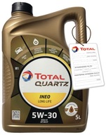 TOTAL QUARTZ INEO LONG LIFE 5W30 5L ACEA A3/B4 5L