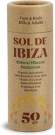 Sol de Ibiza minerálna opaľovacia tyčinka SPF50 45g