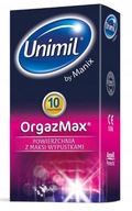 UNIMIL ORGAZMAX kondómy 10 ks STIMULAČNÉ