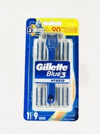 Gillette Blue 3 Hybridný holiaci strojček + 9 nábojov