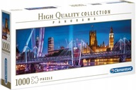 PUZZLE 1000 dielikov LONDÝN V NOCI BIG BEN PANORÁMA