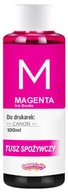 JEDLÝ ATRAMENT ČERVENÝ CMYK CANON MAGENTA