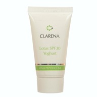 CLARENA Lotosový jogurt SPF 30 opaľovací jogurt 30 ml