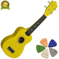 ŽLTÉ MATNÉ SOPRANO UKULELE UK-21+ZADARMO!