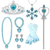 Rukavice CROWN Sceptre SET ELSA ANNA 8 DIEL