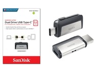 PENDRIVE DISK PAMÄŤ 2V1 USB-A USB-C SANDISK 64GB DUAL USB 150MB/S