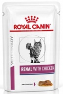 Royal Canin Veterinars Diet mačací mačiek Renal Chicken v omáčke 12x85g