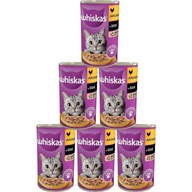 Whiskas s kuracím mäsom (omáčka) 12x400g Bal