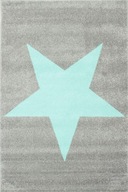 Detský koberec 133x190 Bambino Star tyrkys