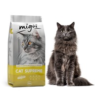 Migos Cat Supreme 20kg s kuracím mäsom pre dospelé mačky