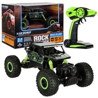 Auto na diaľkové ovládanie RC Rock Crawler HB 2,4GHz 1:18 zelené