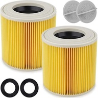 2x FILTER PRE KARCHER MV2 MV3 WD2 WD3 SE4001 WD2 PLUS KWD V17 V15 V12 Kärcher