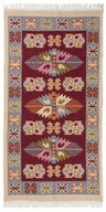 KILIM KOBEREC MODRÉ LISTY, OBOJSTRANNÉ, 60x120