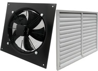 Priemyselný odťahový ventilátor 630mm + mriežka