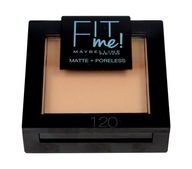 Maybelline Fit Me Matte & Poreless Matte Powder - matný povrch