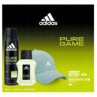 ADIDAS MEN SET 2024 PURE GAME 3 ELEMENTS DEO EDT CAP