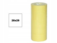 Biela etiketovacia páska pre trojradový etiketovač 28x29