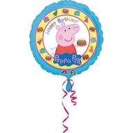 Narodeninový fóliový balón Peppa Pig pre héliové prasiatko