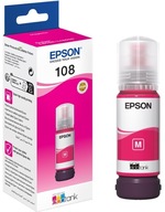 NOVÝ ORIGINÁLNY atrament EPSON 108 purpurový C13T09C34A