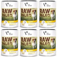 Raw Paleo Puppy Turkey Monoprotein 6 x 400g