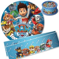 PAW PATROL A INÉ oblátky s menom +2 ráfiky