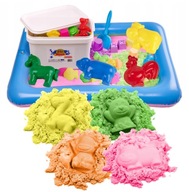 BibiMoon Kinetic Sand 4kg SADA KRABIČKY NA PIESOK FORMY