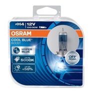 OSRAM H4 5500K COOL BLUE BOOST XENON LED LOOK