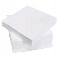 Gastro biele papierové obrúsky. 33x33 kartón 2000