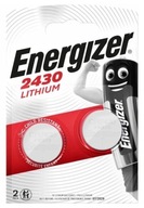 LÍTIOVÝ BATERIE ENERGIZER CR 2430 DL 2430 3V x2