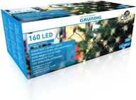 Osvetlenie na vianočný stromček MESH GRUNDIG Warm 160 LED