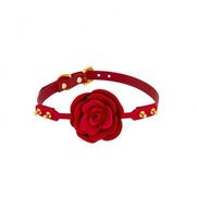 Upko Rose Ball Gag Red straps