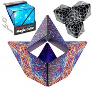 PUZZLE MAGIC CUBE MAGNETICKÉ PUZZLE Fidget Cube Antistres