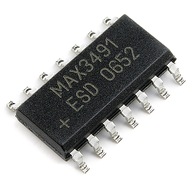 [5ks] MAX3491ESD+ RS485 RS422 transceiver