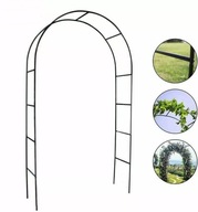 SILNÁ KOVOVÁ ZÁHRADNÁ PERGOLA ARCH ROSE STABILNÁ