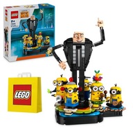 LEGO Minions Jak, Villain 4 Dec a Minions z kociek / 75582 + taška