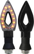 2X SMEROVKY 12 LED PRE SKÚTER, MOTOCYKEL, ŠTVORKOLKU, MOTOR, SCHVÁLENIE M10