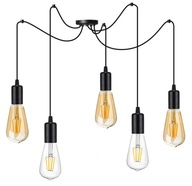 Závesné stropné svietidlo ZWIS Edison Loft E27 SPIDER