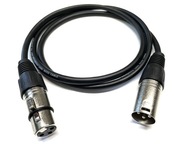 KÁBEL MIKROFÓNOVÝ KÁBEL 5m XLR XLR ACCU KÁBEL