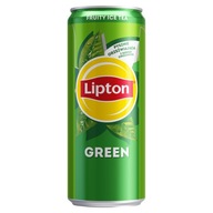 Lipton Ice Tea Nápoj zeleného čaju, 330 ml plechovka