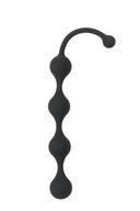 Scala Black Anal Beads Anal Probe Medical Silicone