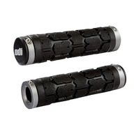 ODI MTB Rogue Lock-On gripy čierne 130mm, strieborné