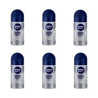 NIVEA MEN Silver Protect pánsky antiperspirant 6 ks