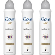 Dove Invisible Dry Antiperspirant sprej 3x250ml