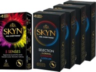 Sada SKYN Selection 36 + 5 SKYN Senses mix kondómov až 41 kusov