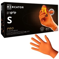 MERCATOR GOGRIP GARDENING rukavice oranžové ORANŽOVÉ 50 ks veľkosť S