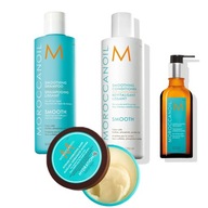 MOROCCANOIL SMOOTH VYHLADZUJÚCI SET NA VYHLADZOVANIE A ZVLHČOVANIE PRE SUCHÉ VLASY